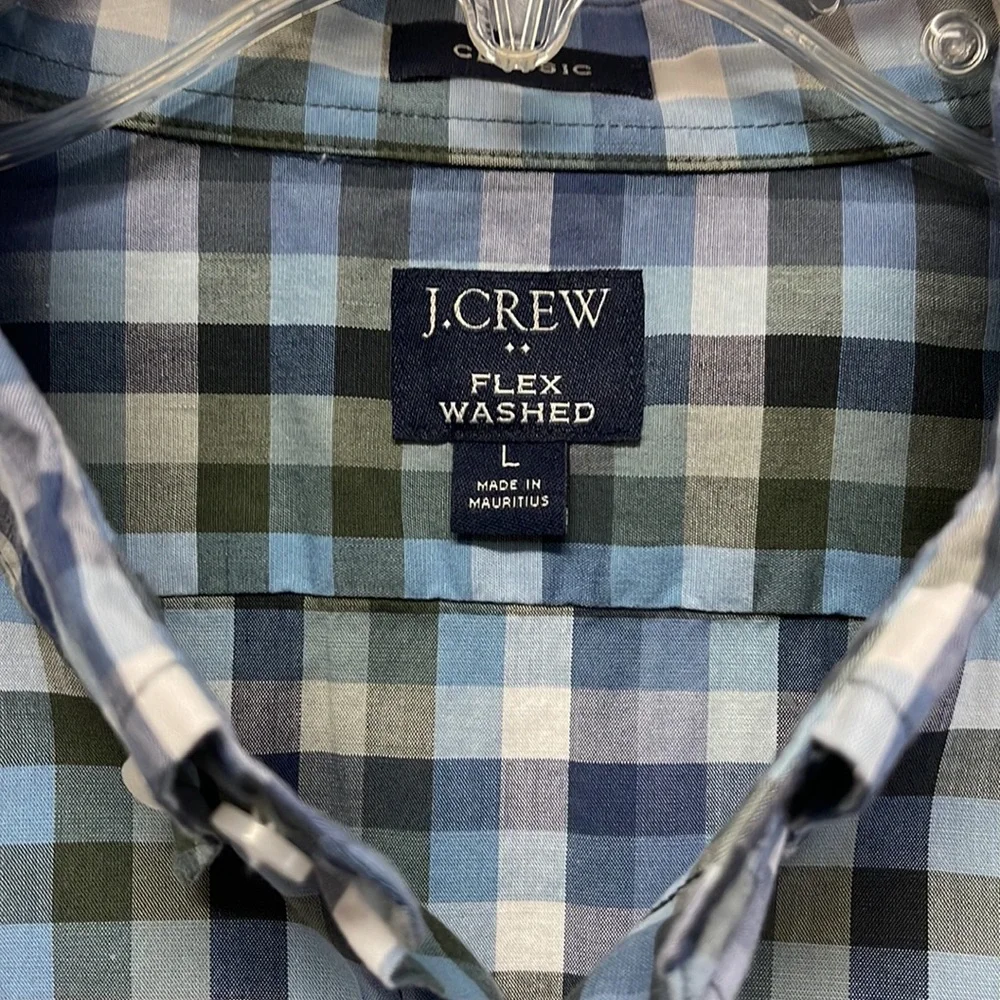 J. Crew Classic Plaid Button Down
